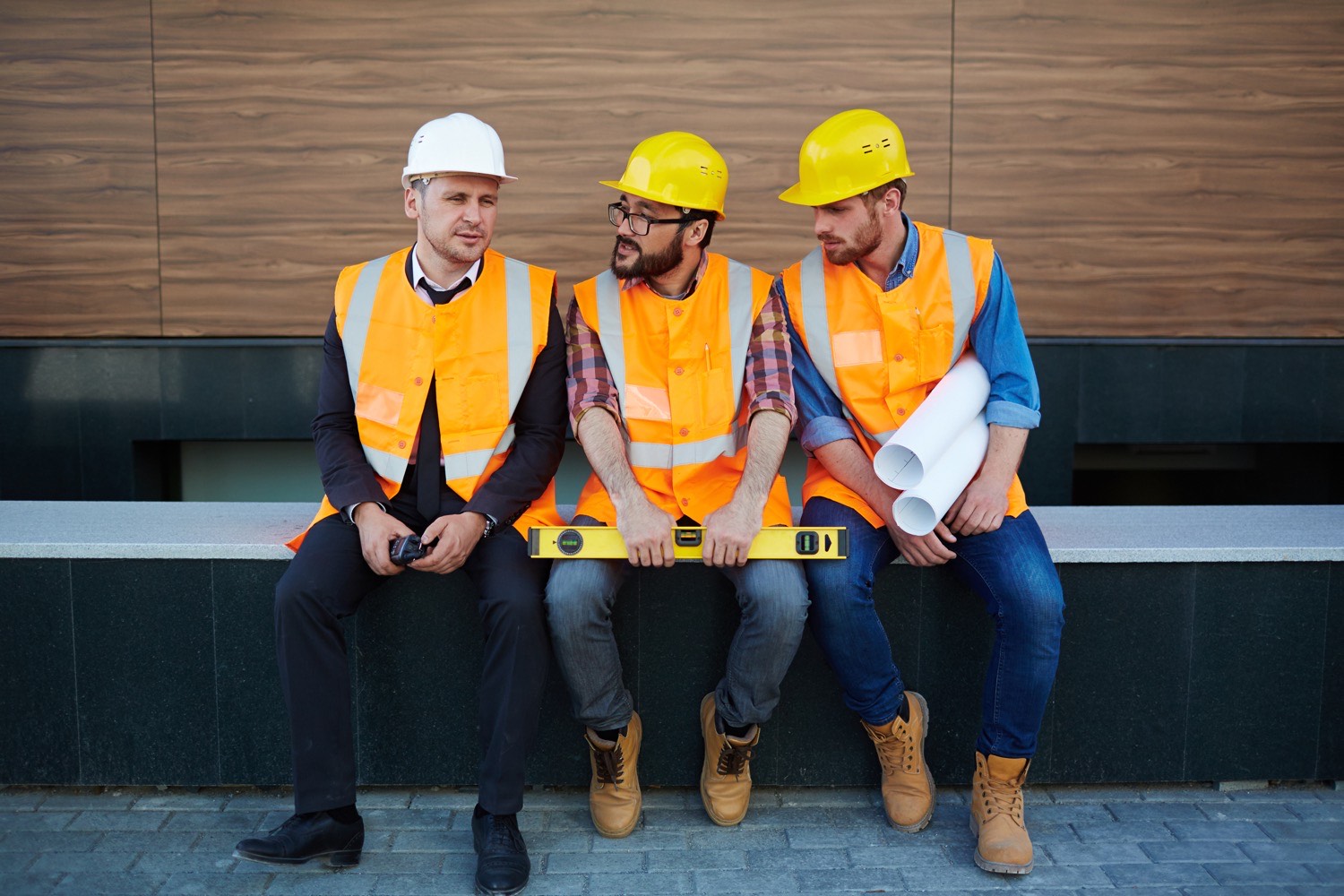 Your Builder team coordinating on a DMV job site